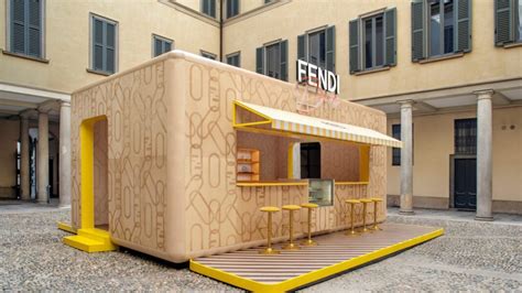 Il Fendi Bar apre a Milano in occasione del Salone del Mobile